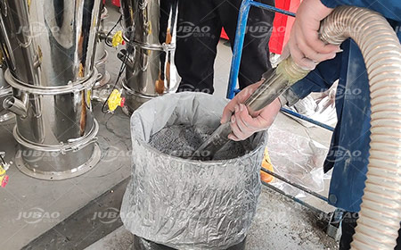 連續(xù)式真空上料機輸送堆積密度0.3的氧化鋁粉